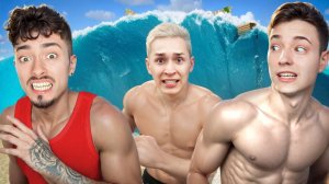 Домер затроллил Эдисона ГИГАНТСКИМ ЦУНАМИ в Майнкрафт?! РЕАКЦИЯ ЗЕНИ