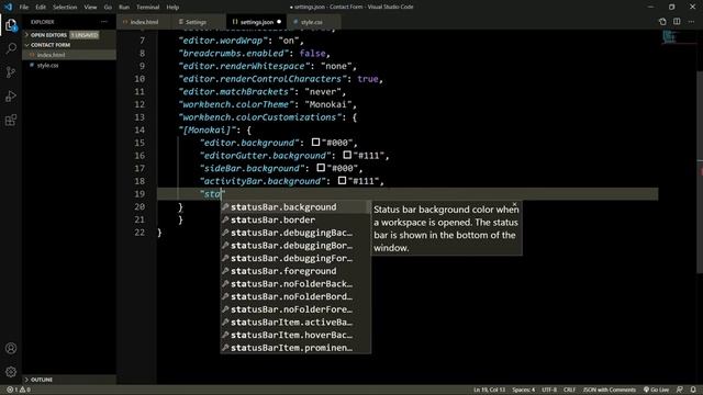 Customizing Theme in VS Code | VS Code Best Dark Theme смотреть онлайн
