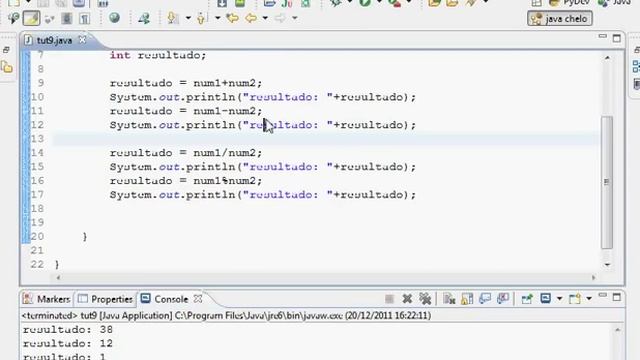 Tutorial Programacion Java 9 Operaciones Matematicas смотреть онлайн