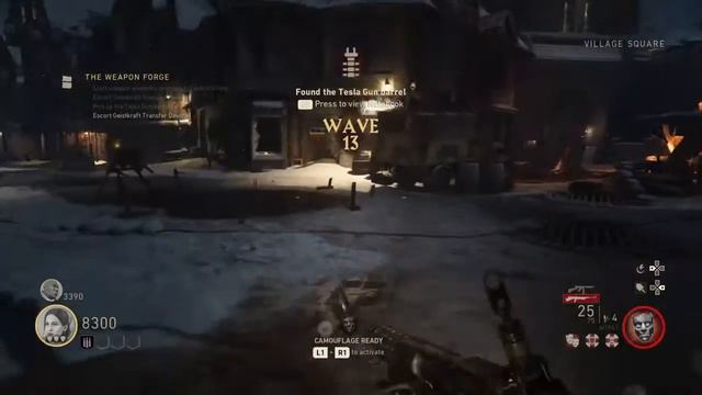 Call of Duty WWII 2 First Zombies Match!!!! Part 1 смотреть онлайн