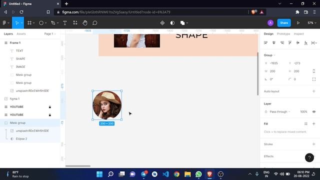 Masking Image and Text in Figma | SemiKolan смотреть онлайн