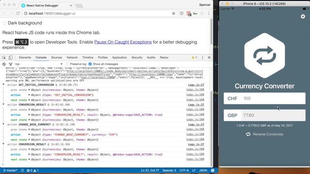 Create React Native App + React Native Debugger смотреть онлайн