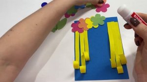 Аппликация «Весна-Красна»