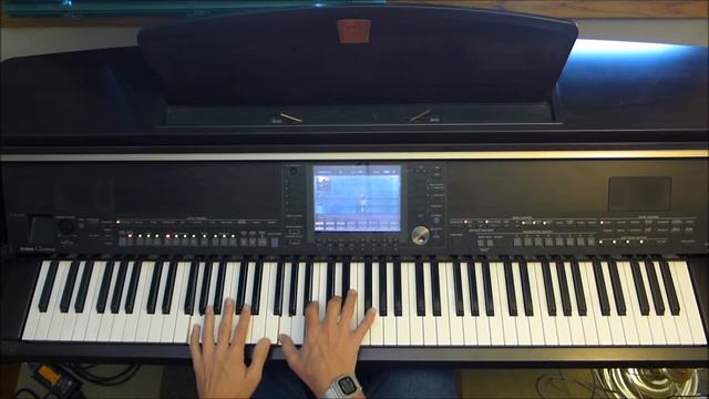 Precious Lord, Take My Hand - piano instrumental hymn with lyrics смотреть онлайн