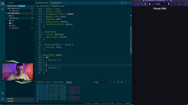 CSS анимация для чайников // CSS animation и @keyframes // CSS свойства смотреть онлайн