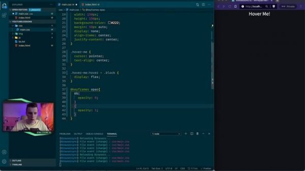 CSS анимация для чайников // CSS animation и @keyframes // CSS свойства