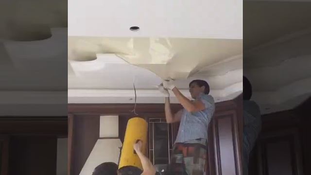 Натяжной потолок с внутренним вырезом смотреть онлайн