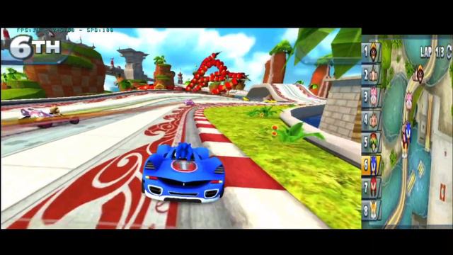 Citra Emulator - Sonic & AlL- Star Racing Transformed 3DS on Snapdragon 680 I VIVO Y35 смотреть онлайн