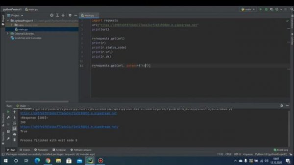 Python - Response, Requests, GET, POST