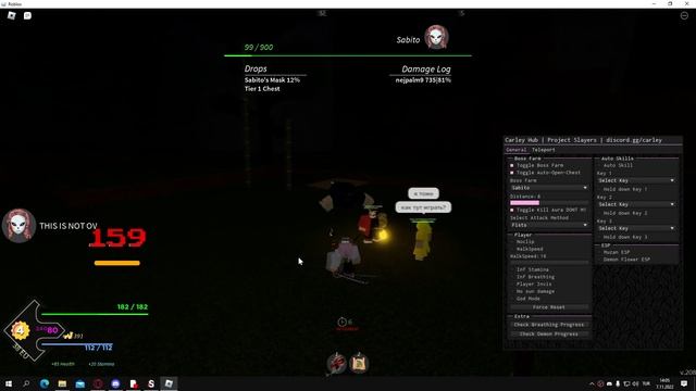 roblox project slayers script gui(killaura,godmode,muzan esp)(pastebin 2022) смотреть онлайн