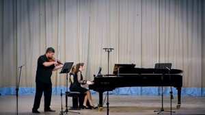 Игорь Фролов. «Романс» для скрипки и фортепиано