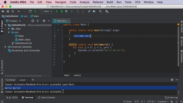 Java Programming #10 - Defining Methods and Functions смотреть онлайн