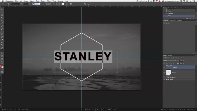 How To Design An Epic Hipster Badge In Photoshop смотреть онлайн