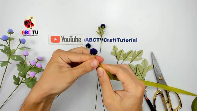 ABC TV | How To Make Decorative Artificial Plants With Leaf Notes #2 - Craft Tutorial смотреть онлайн