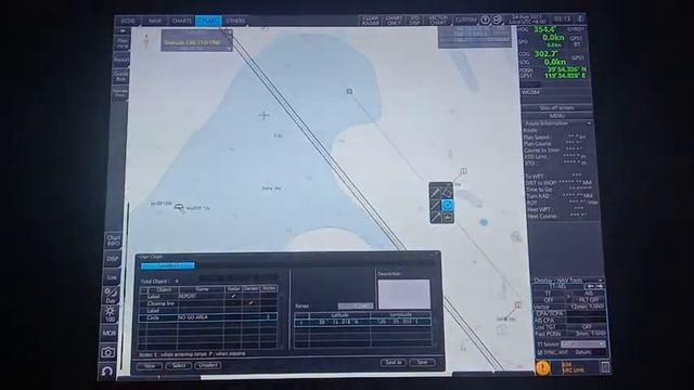 ECDIS FURUNO FMD. USER CHART
