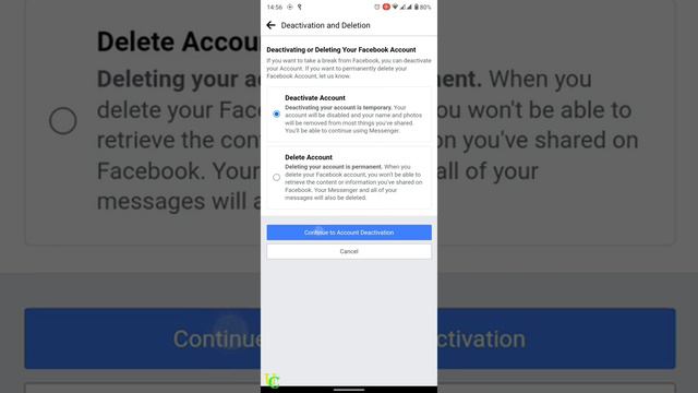 Deactivate Facebook & Messenger Account In 2 Minutes Completely - Easy Steps смотреть онлайн