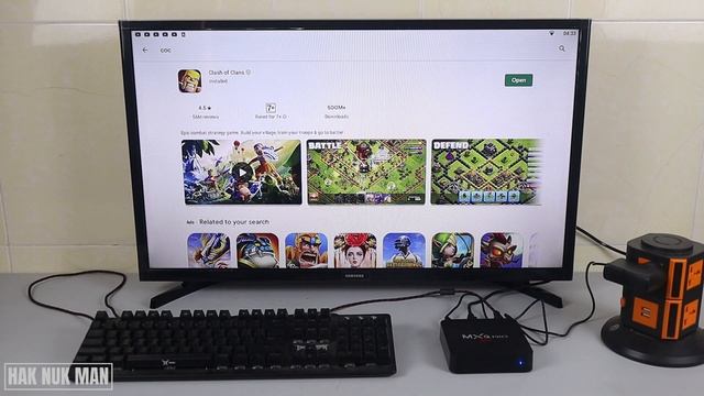 MXQ Pro Android TV Box | How to Install and Setup with Samsung TV смотреть онлайн