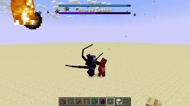 Wither Symbiont Vs Minecraft Bosses - Wither, Iron Golem, Warden, Ferrous Wroughtnaut