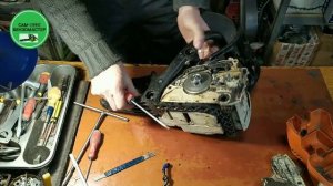 Замена топливной трубки и чистка карбюратора на бензопиле "Штиль 180".