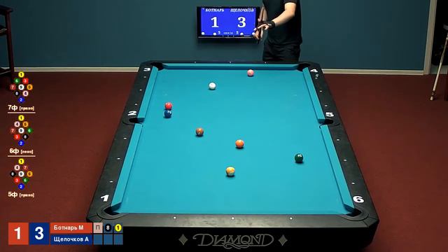 Бильярд. Россия. Пул 9. Турнир 8 мая 2019г. Лига Про. Москва. Лига Мастера смотреть онлайн
