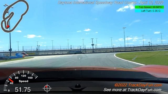Clip - Porsche 911 Crash at 100 MPH Daytona International Speedway Road Course - April 12 2022