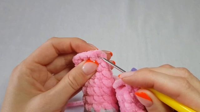 Вязаная зайка крючком ♡ Подробный мастер-класс зайки 2 часть. смотреть онлайн