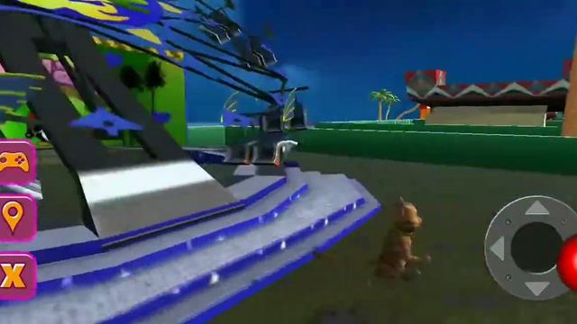 Halloween Cat Theme Park 3 D смотреть онлайн