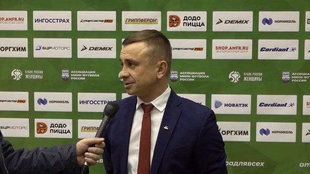 Пресс-конференция ЖМФК Норманочка после матча с ФК Три звездочки (Главный тренер Рашид Камалетдинов смотреть онлайн
