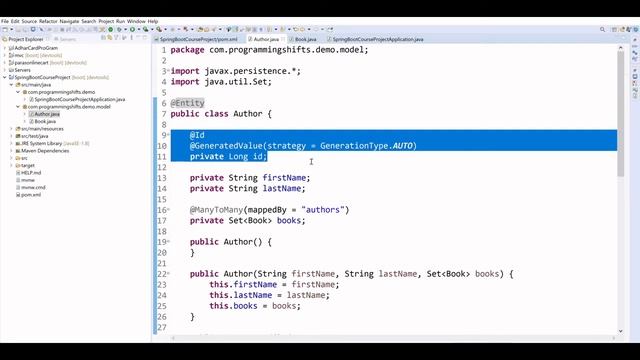 Many-To-Many Relationship in JPA смотреть онлайн