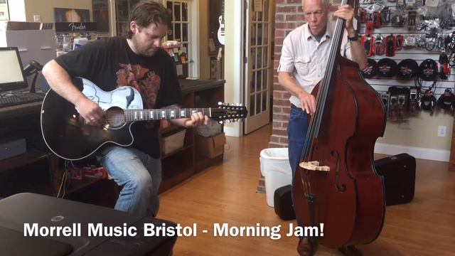 Morrell Music Bristol Morning Jam! Takamine EG523SC-12 12-String and Vintage Roth Upright Bass смотреть онлайн