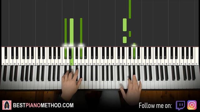 Taylor Swift - Love Story (Piano Tutorial Lesson) смотреть онлайн