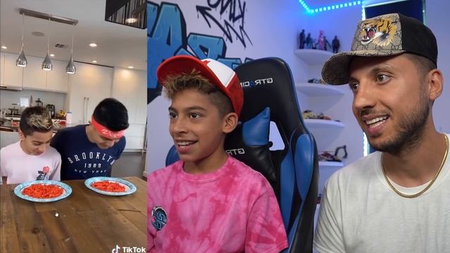 DAD Reacts to 11 Year old Son's CRINGE TIKTOKS!! ? смотреть онлайн