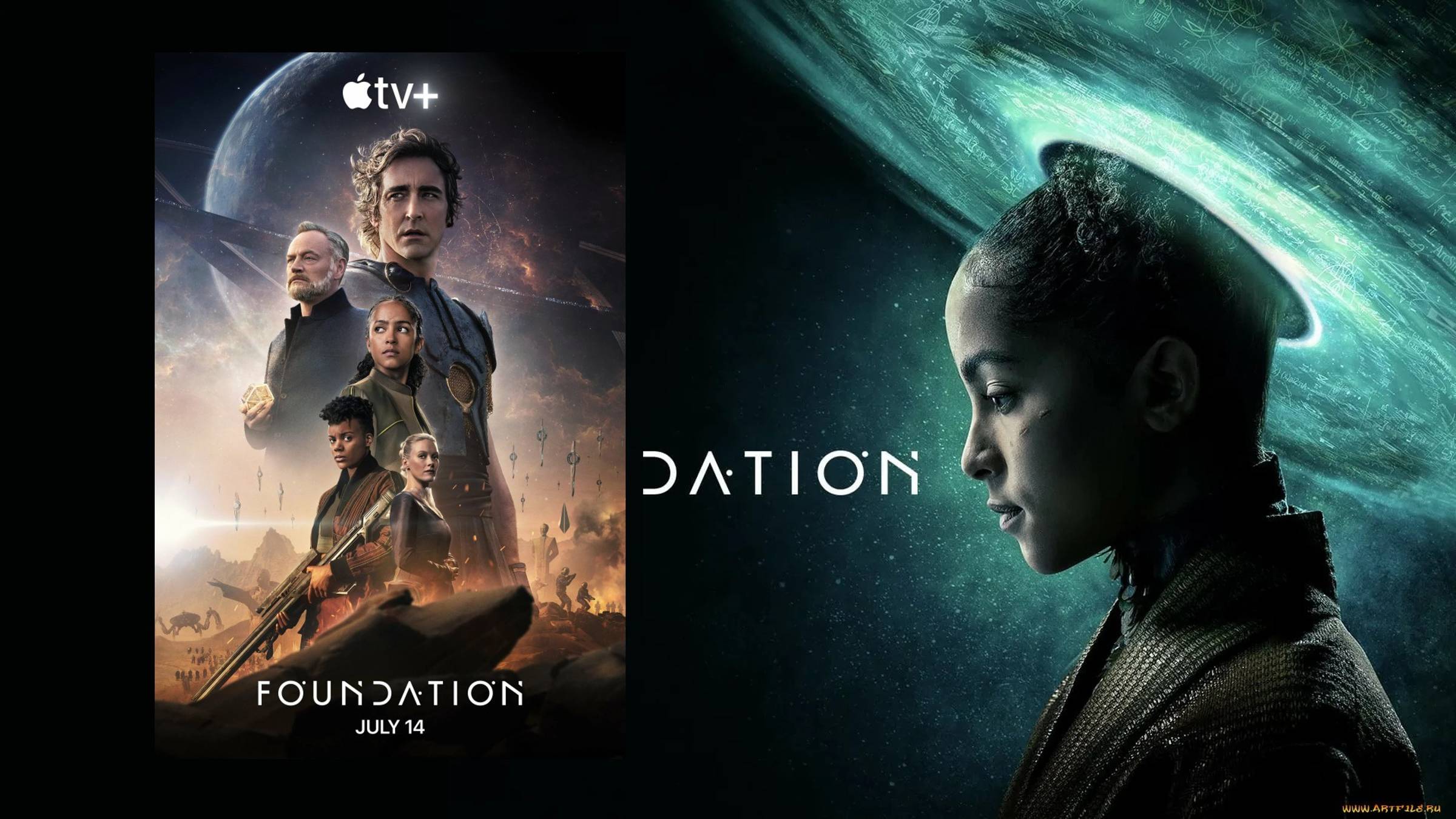 Основание (1,2,3 сезоны) - Русский трейлер (2023) смотреть онлайн