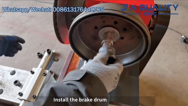 Jinan Quality CNC Brake Disc and Brake Drum Lathe Machine C9335A смотреть онлайн