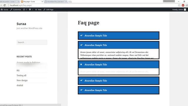 Customize Accordion Pro Pluigns Other Settings смотреть онлайн