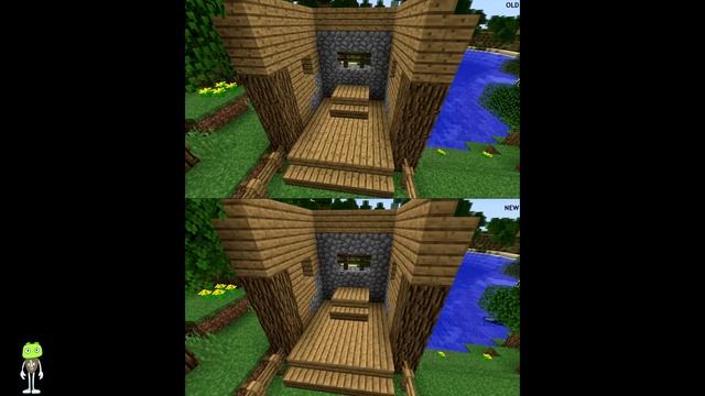 Minecraft - Comparación de texturas 1.13 смотреть онлайн