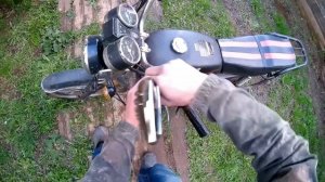 УСТАНОВКА ЗЕРКАЛ ЗАДНЕГО ВИДА.moped alpha