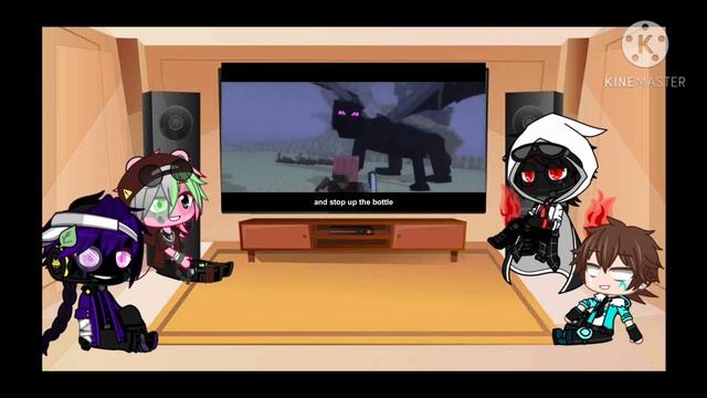 Monster School And Entity React To Ender Wish||GACHA CLUB||MINECRAFT||PART9