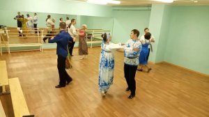 "Русский лирический", студия исторического бального танца "Фарандола".