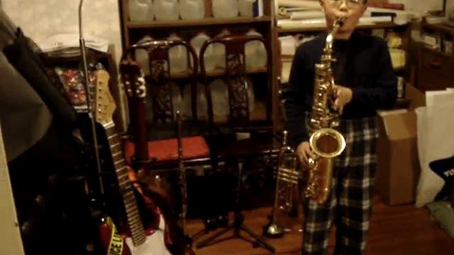 Saxophone Alto - Lulaby Brahms смотреть онлайн