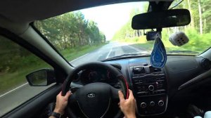 лада гранта на скорости тест драйв