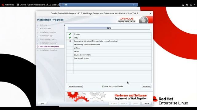 How to Install Oracle Weblogic Server in Linux | Weblogic 14c installation in Linux with GUI смотреть онлайн