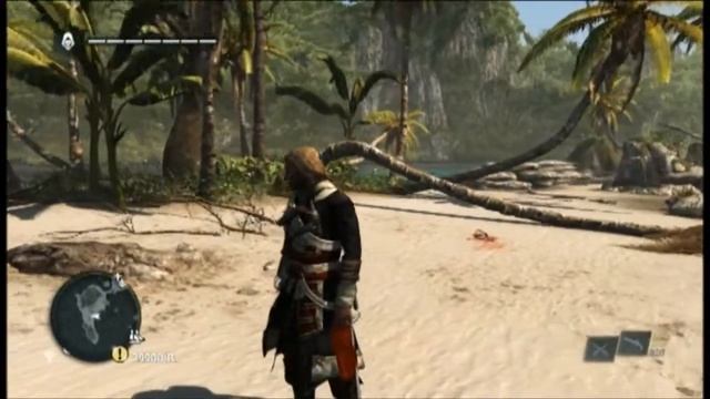 Assassin's Creed 4. Поиск сокровищ. Координаты 327,334 Бухта Кайман смотреть онлайн