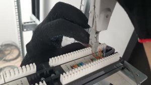 Заделка (забивка, распиновка) патч-панели utp, 19", 24 порта RJ-45, 5e кат. 1U.