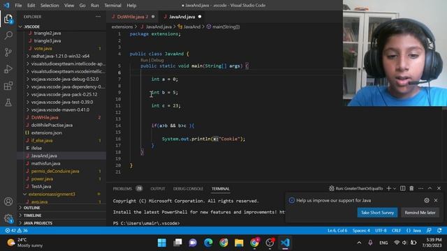 Java && Operator: Master Smart Conditionals in Urdu/Hindi | Umair Lakhani смотреть онлайн
