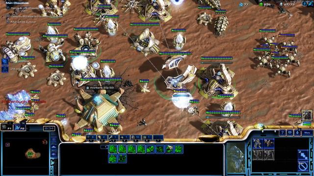 SCRTGW Mission 3 Part 1 Enslavers Dark Vengeance StarCraft Reawakening the Great War смотреть онлайн