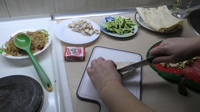 Готовим из того что есть в холодильнике! "МЕГА ШАУРМА" домашняя) Дегустация! смотреть онлайн