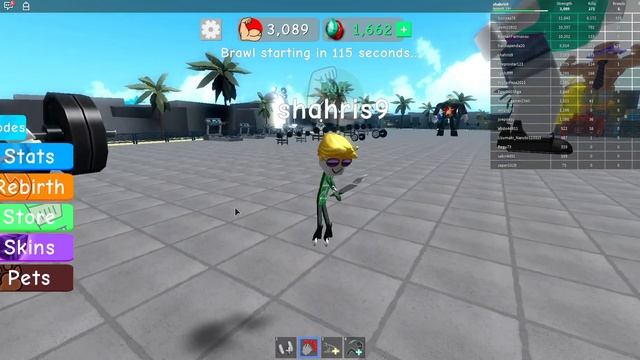 СИМУЛЯТОР КАЧКА 3 ? Реальный БОКС НАКАУТ в Роблокс режиме Roblox Weight Lifting Simulator 3 смотреть онлайн