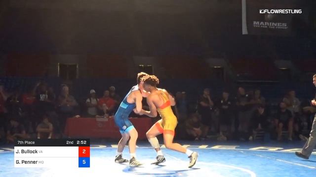 170 Lbs 7th Place Jaden Bullock Virginia Vs Greyden Penner Missouri смотреть онлайн
