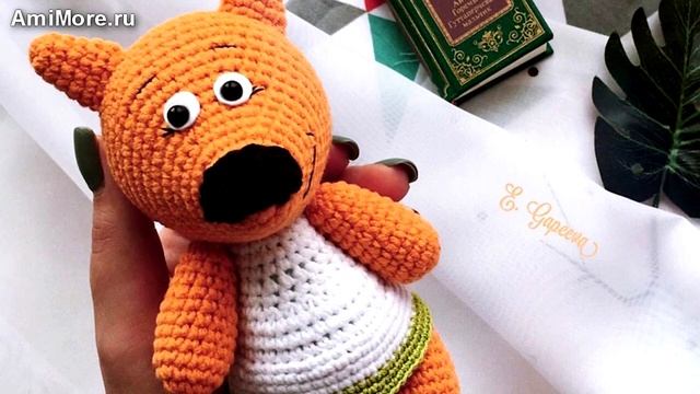 Амигуруми: схема Лисичка из Ми-ми-мишек. Игрушки вязаные крючком - Free crochet patterns. смотреть онлайн